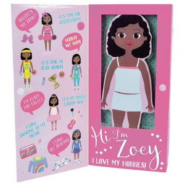 Floss & Rock Zoey Magnetic Dress Up Doll | Well.ca