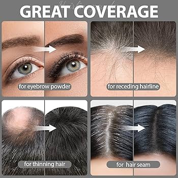 2 Pack Hairline Powder for Women and Men, Used to Root Touch Up Hair Color, Thinning and Gray Hai... | Amazon (US)