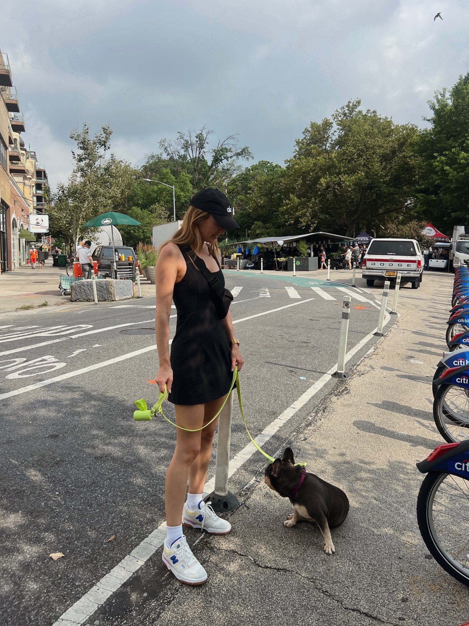 Casual activewear dress outfit 