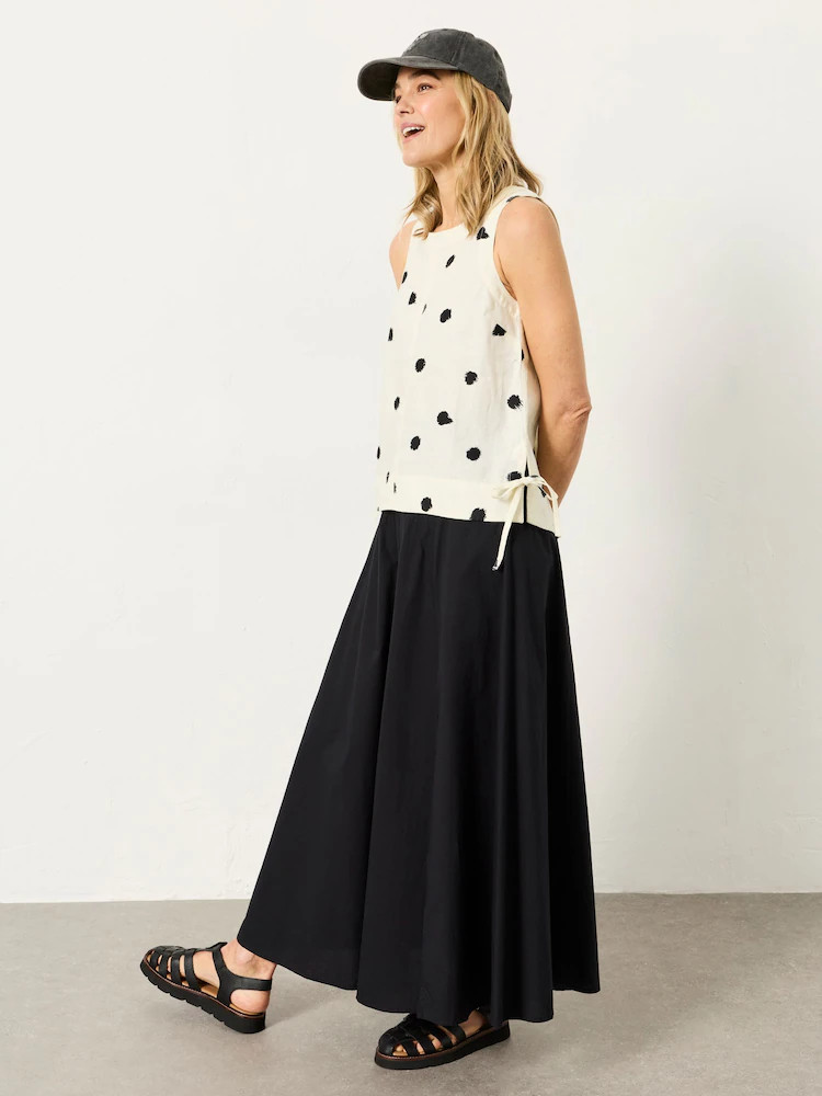 FatFace Darcy Ivory Spot Blouse | Next EU