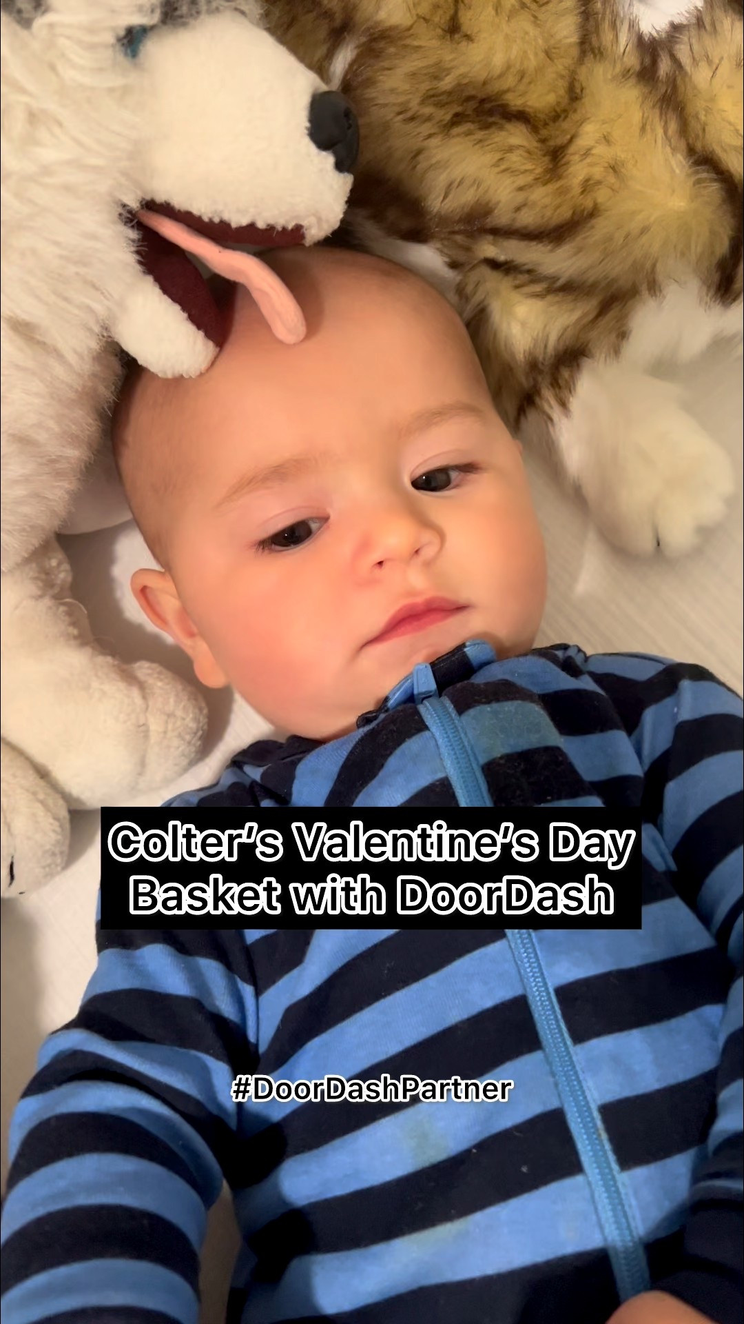 Make a baby Valentines Day basket with DoorDash  

#LTKValentine