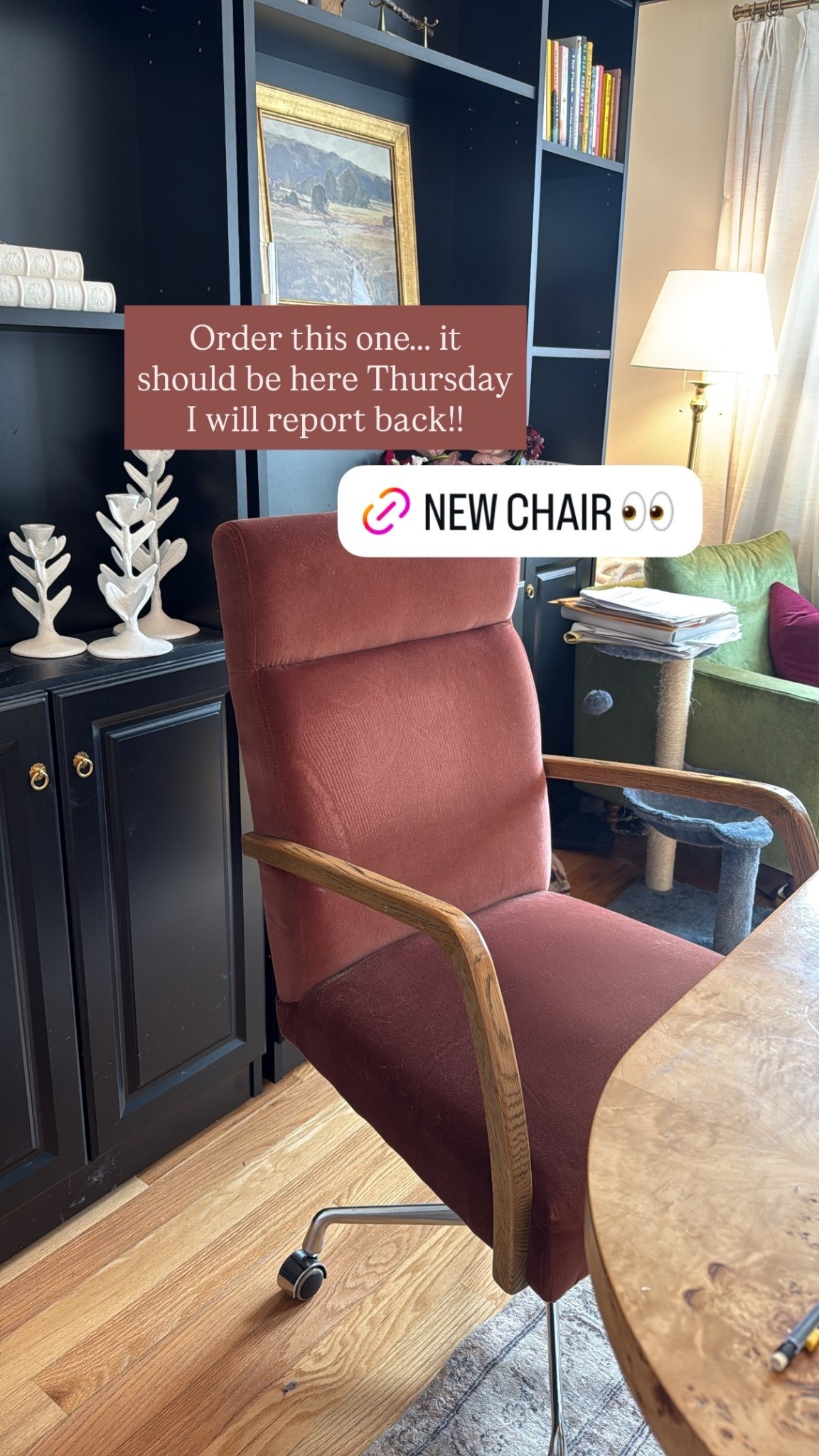 Order this one….. it should be here Thursday I will report back!! Ordered a new office chair that you can sit criss cross 

#LTKHome