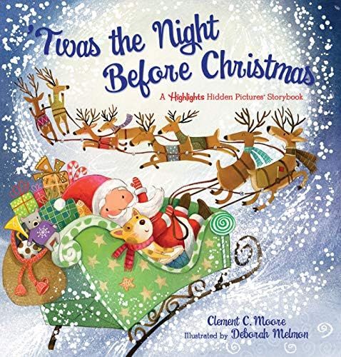 'Twas the Night Before Christmas: A Highlights Hidden Pictures® Storybook (Highlights Hidden Picture | Amazon (US)