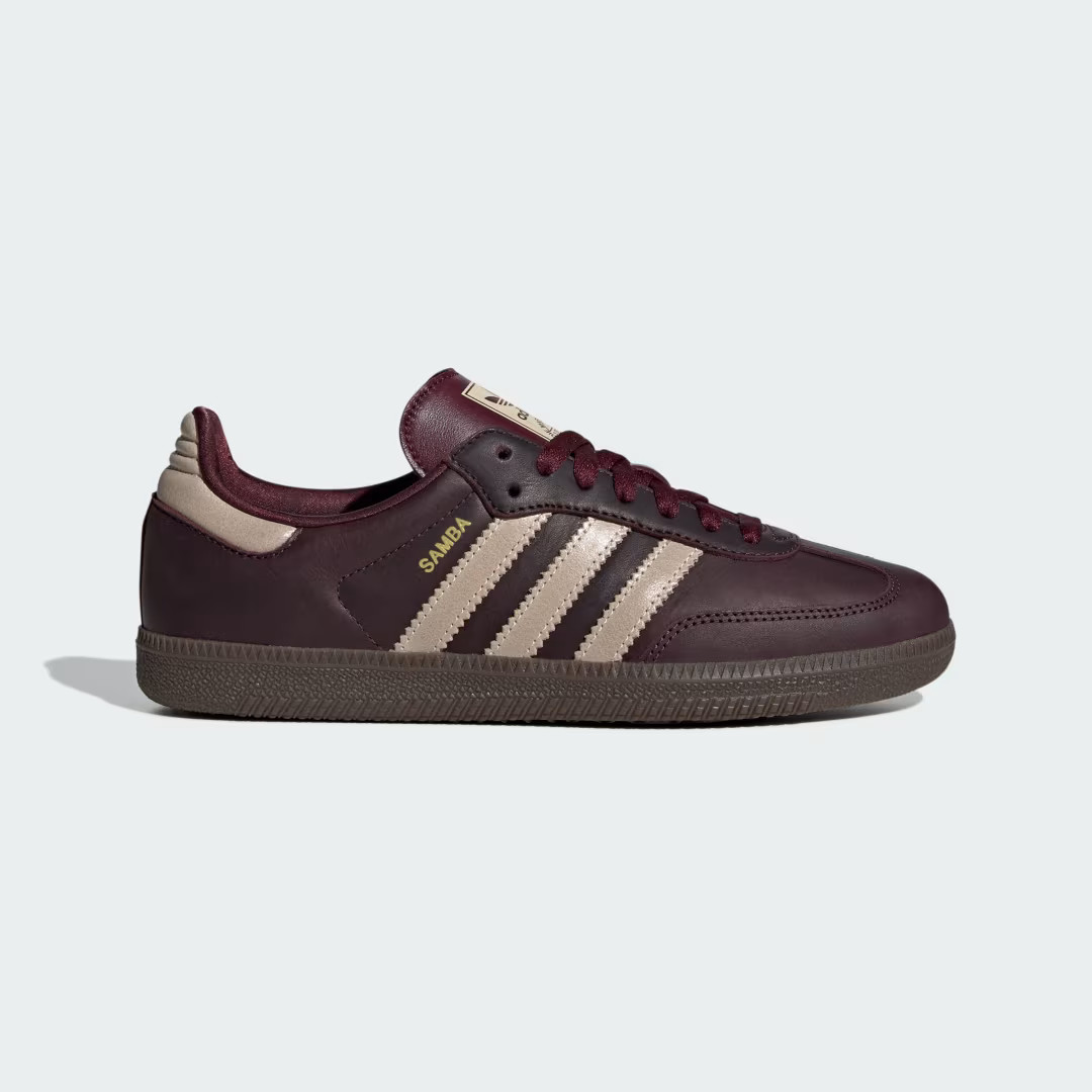 adidas Samba OG Shoes Maroon M 8.5 / W 9.5 Unisex | adidas (US)