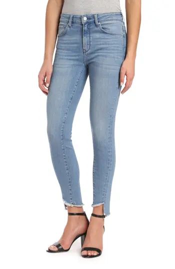 Women's Mavi Jeans Tess Twisted Step Hem Skinny Jeans | Nordstrom