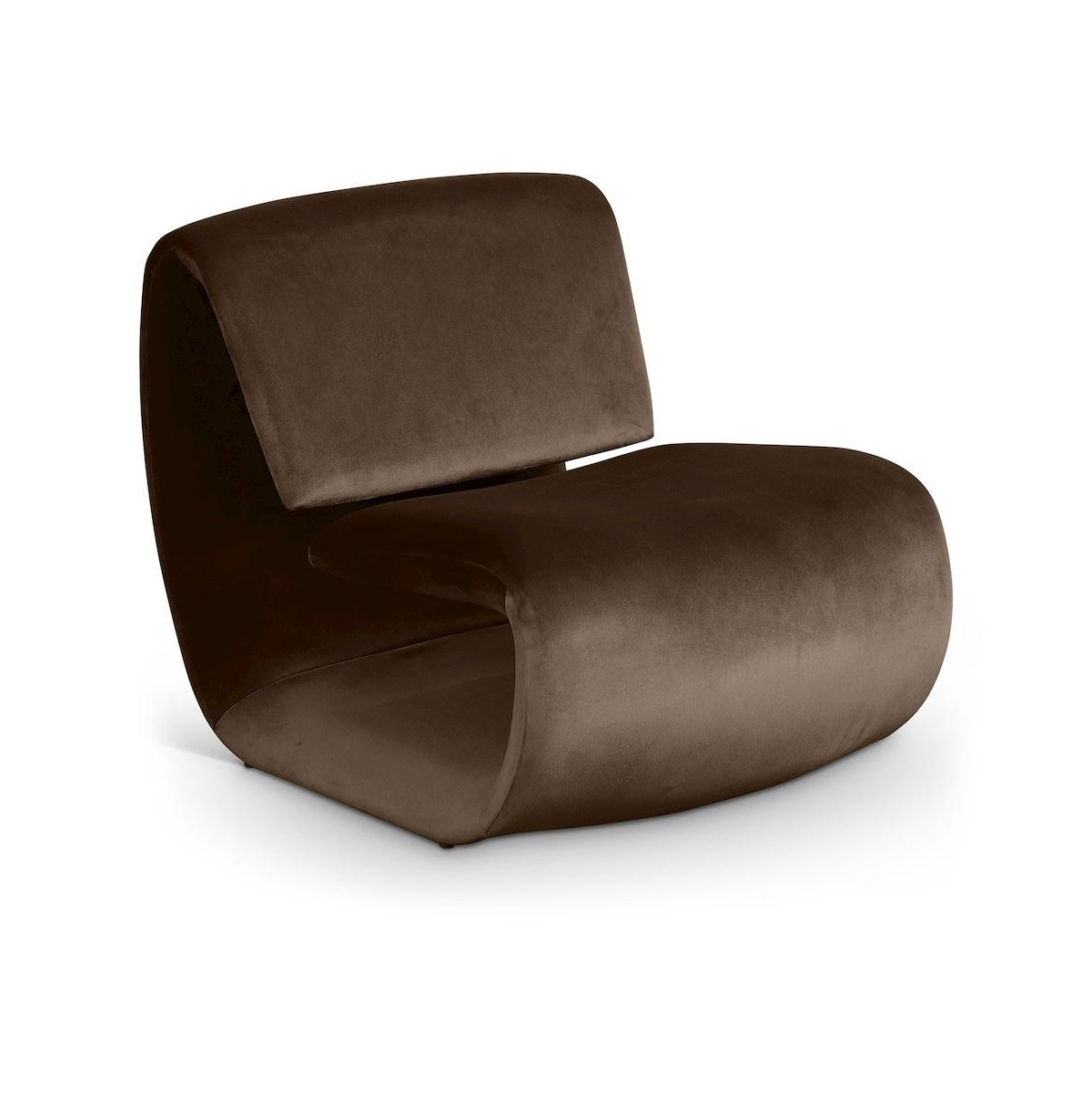 Meridian Furniture Nouveau Velvet Accent Chair | Macy's