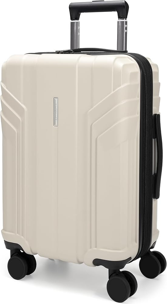 BAGSMART Expandable Carry On Luggage 22x14x9 Airline Approved, 1OO% PC Lightweight Hard Shell Sui... | Amazon (US)