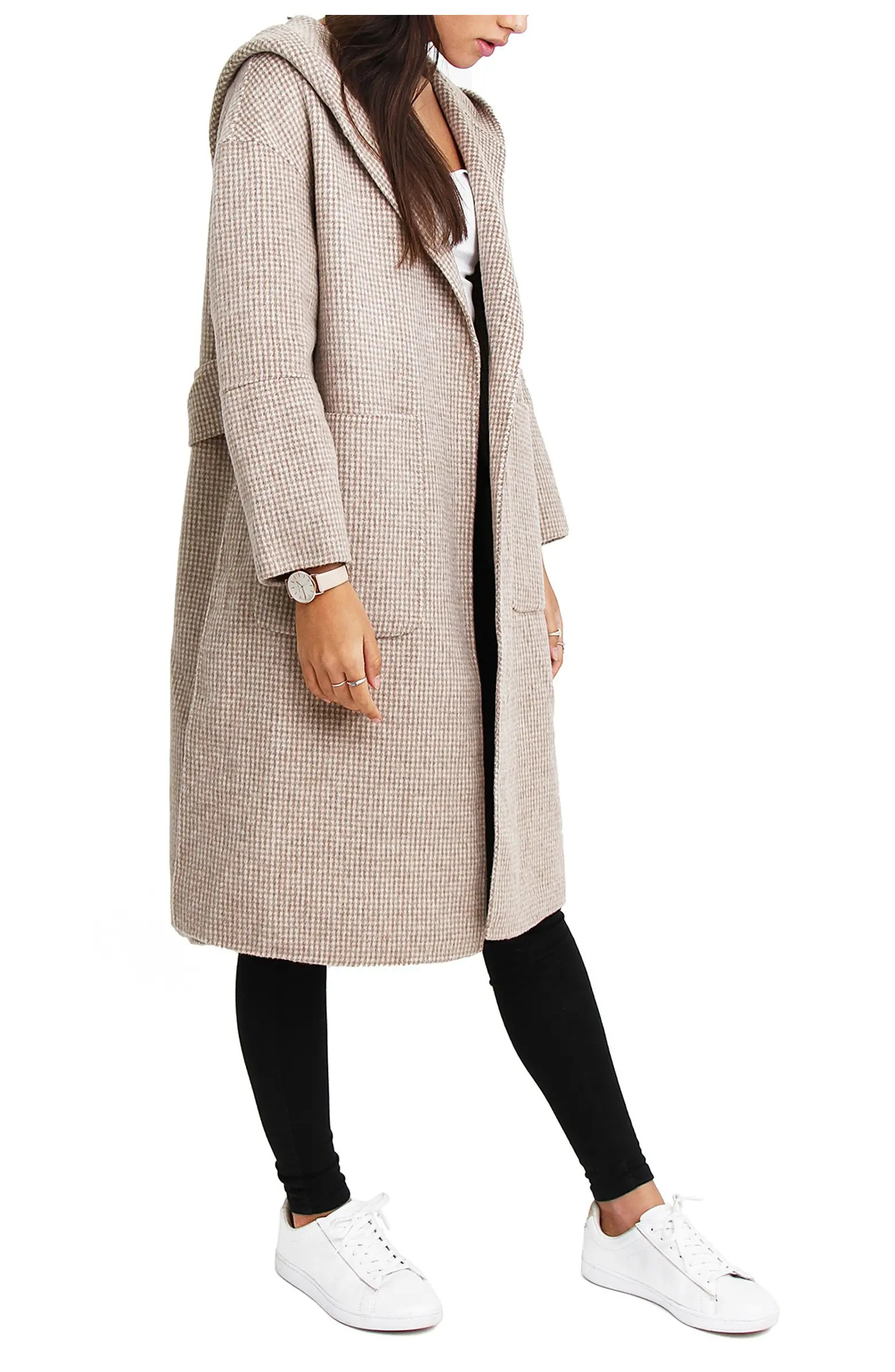 Belle & Bloom BELLE AND BLOOM Walk This Way Wool Blend Coat | Nordstromrack | Nordstrom Rack