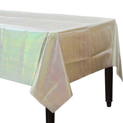 54 x 108&#34; Irridescent Table Cover - Spritz&#8482; | Target