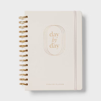 Twin Wire 6"x8" Planner Pink Leatherette - up&up™ | Target