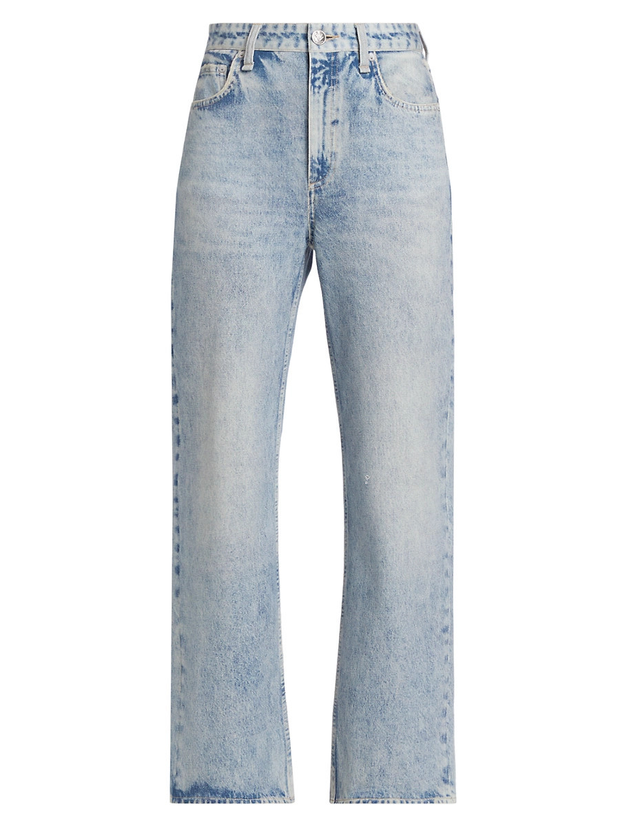 Women's Miramar Shea High-Rise Straight-Leg Jeans - Riverly - Size 29 | Saks Fifth Avenue