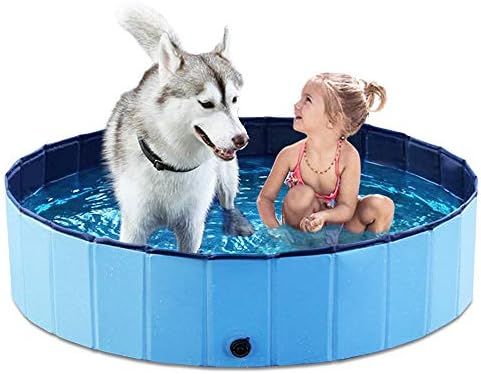 Amazon.com: Jasonwell Foldable Dog Pet Bath Pool Collapsible Dog Pet Pool Bathing Tub Kiddie Pool... | Amazon (US)