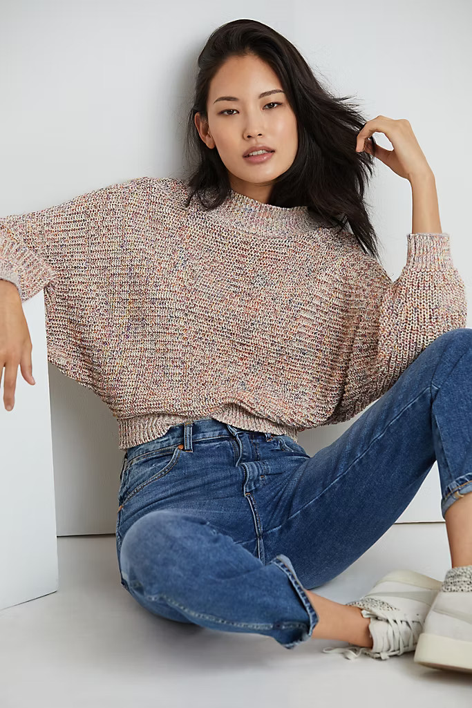 Sadira Cropped Pullover | Anthropologie (US)