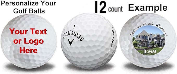 Callaway 1 Dozen Warbird Custom Logo Golf Balls | Amazon (US)