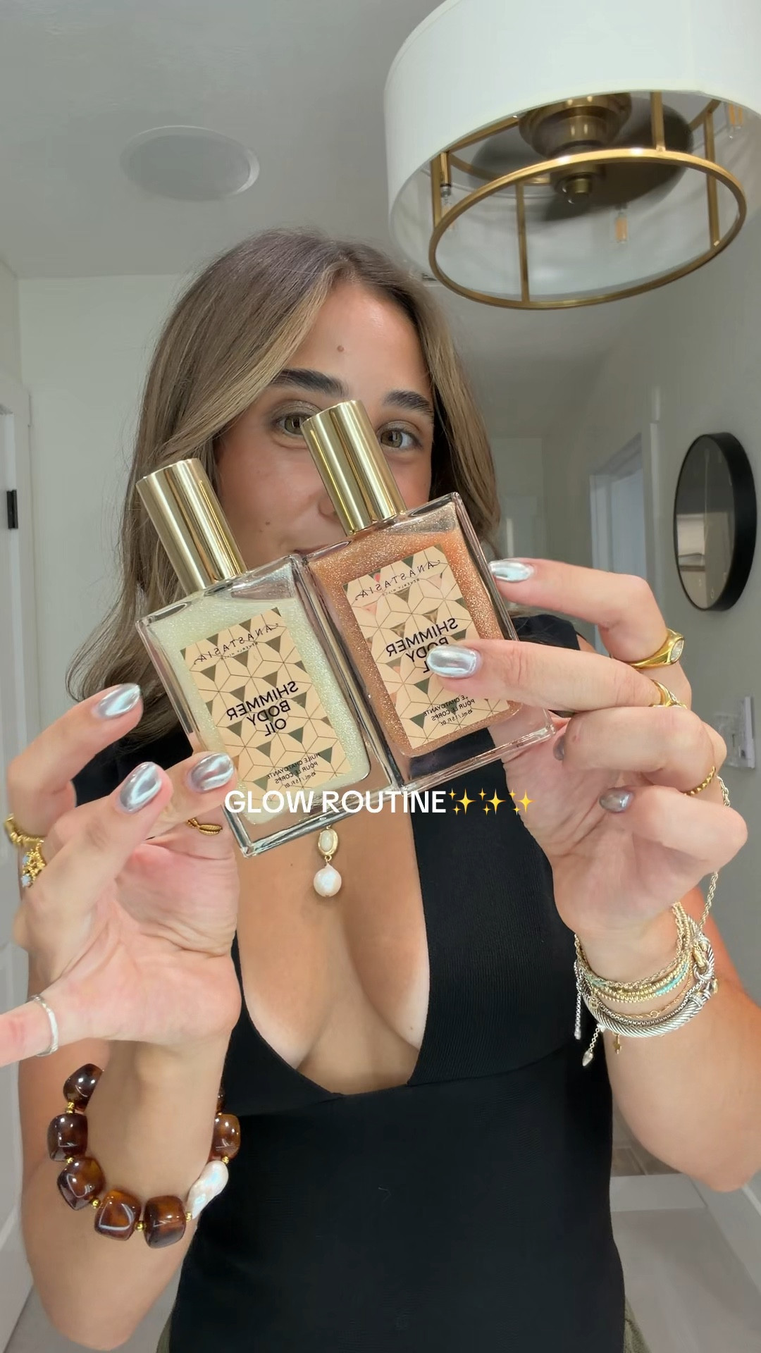 glow routine with Anastasia✨✨✨ #glowroutine