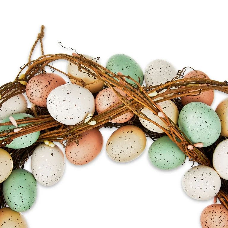 Easter Egg Wreath, 16 in, by Way To Celebrate - Walmart.com | Walmart (US)