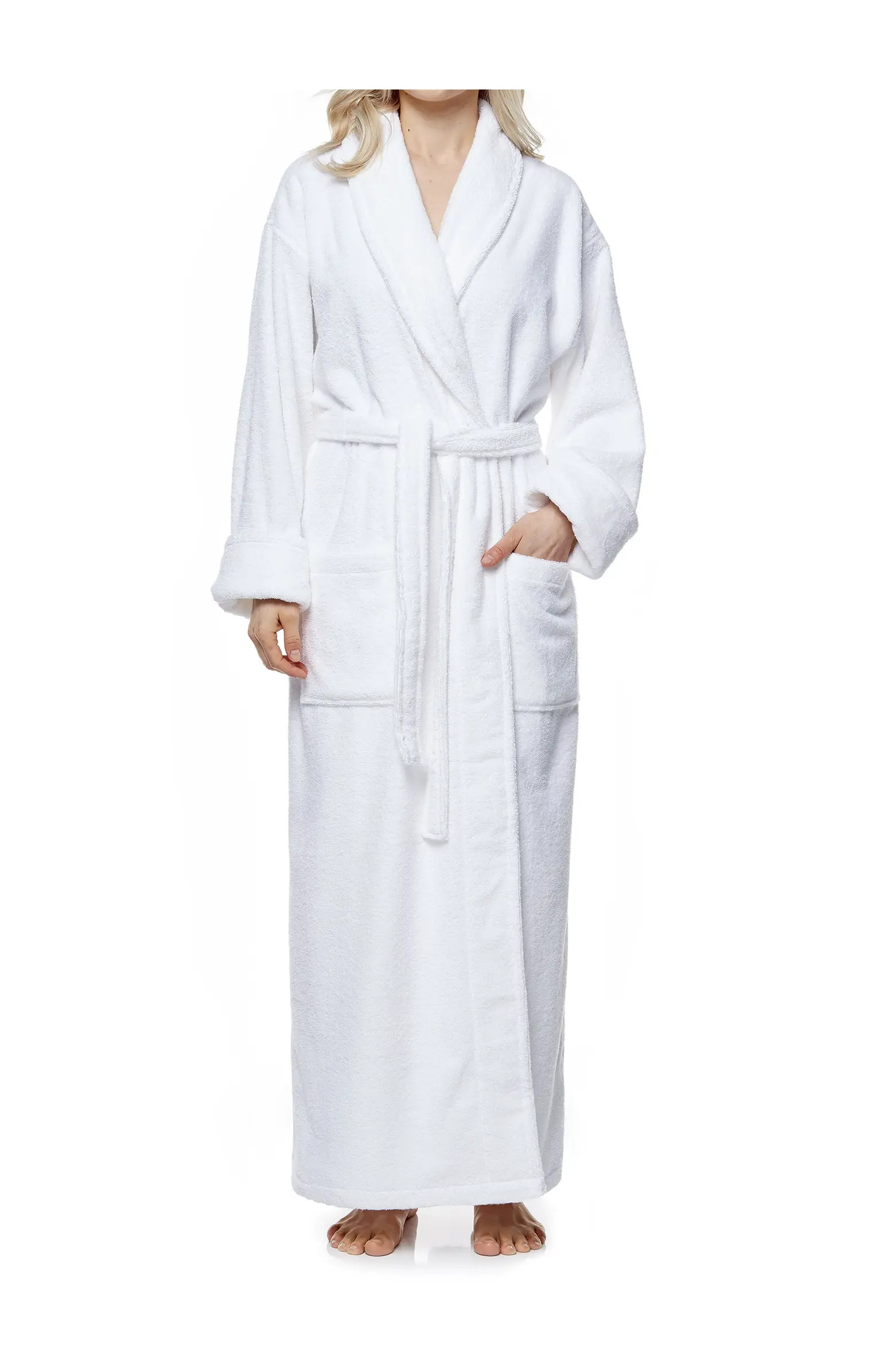 Optimus Long Cotton Bathrobe for Women | Nordstrom