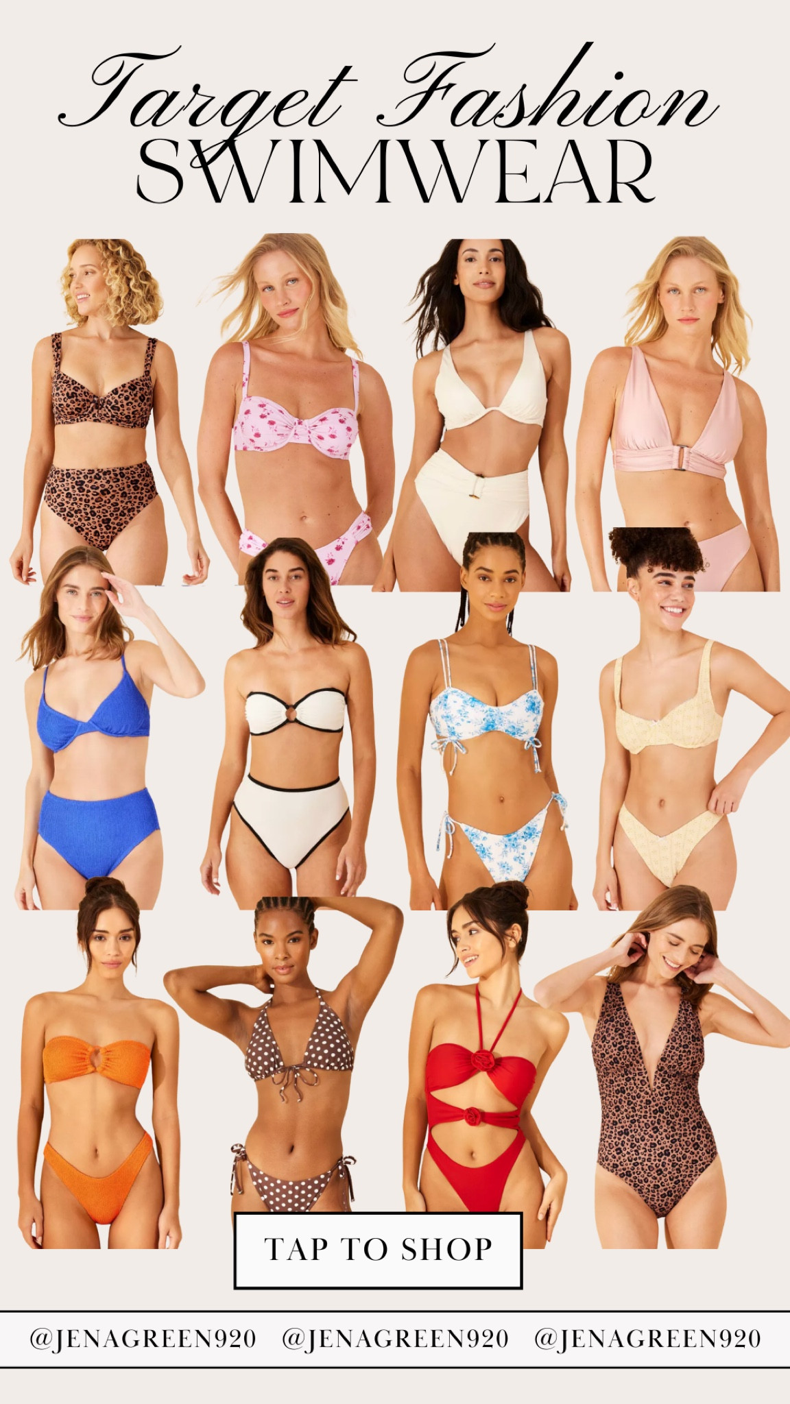 Target Swimwear | Beach Vacation | Vacation Outfit | Rosette Swimsuit | Leopard Bikini | One Piece Swim

#LTKFindsUnder50 #LTKStyleTip #LTKSwim