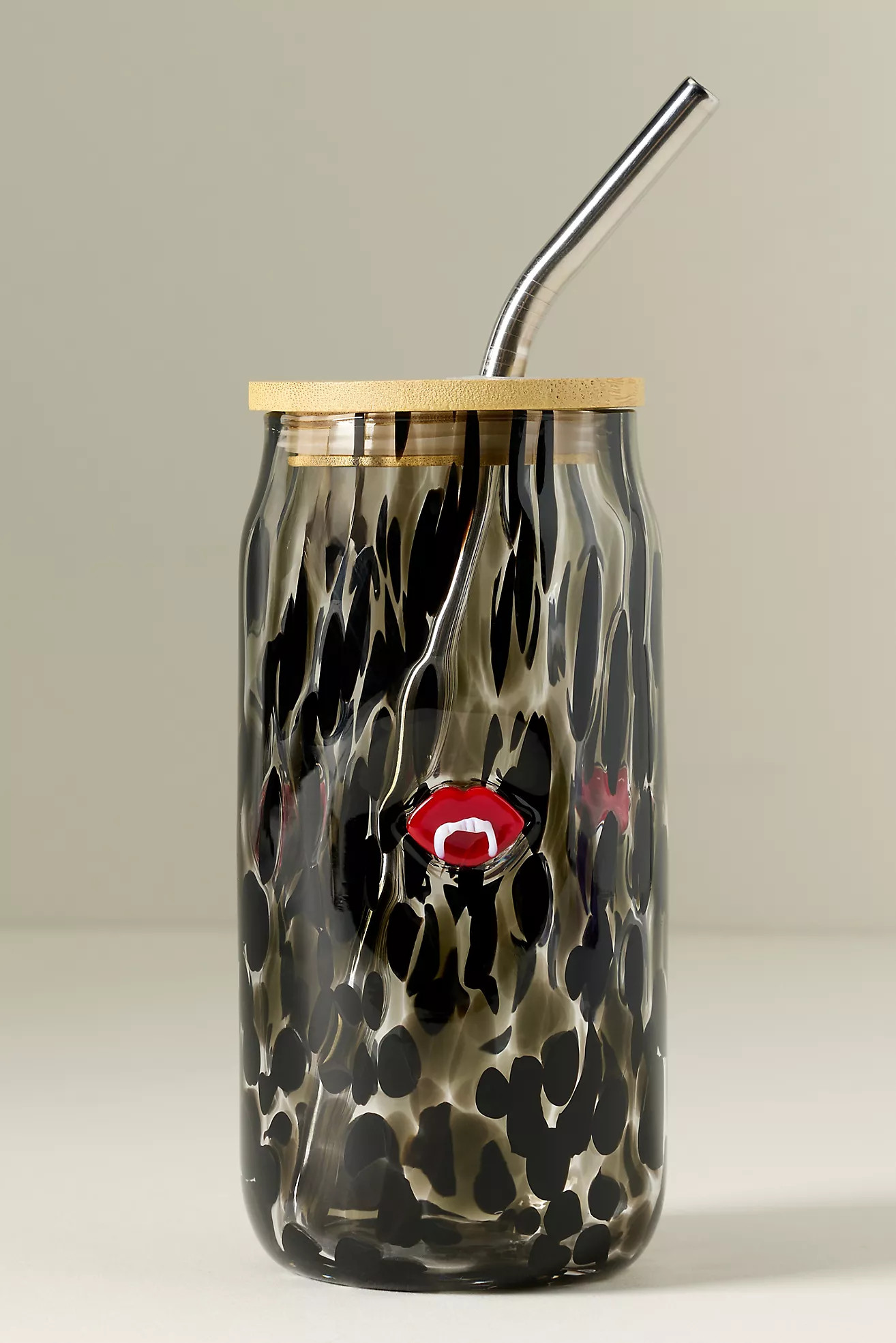 The Mystic Icon Juice Glass Tumbler with Lid | Anthropologie (US)