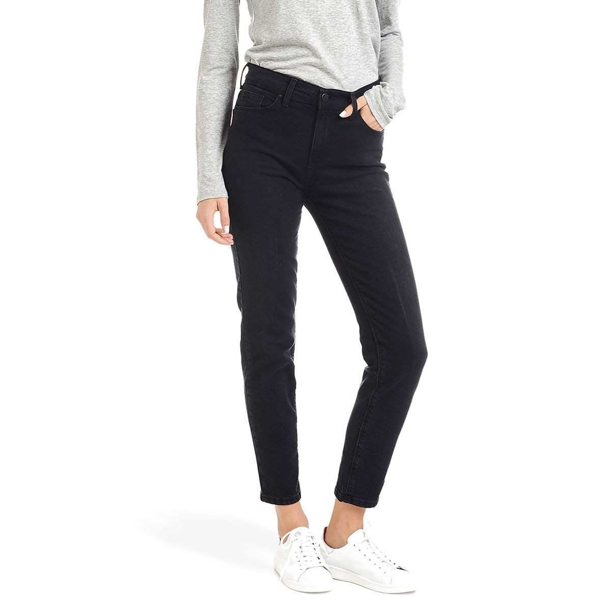 Mom - Allen - Washed Black | Mott & Bow