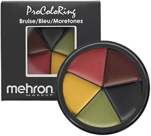 Mehron Makeup 5 Color Bruise Wheel for Special Effects, Movies, Halloween | Amazon (US)