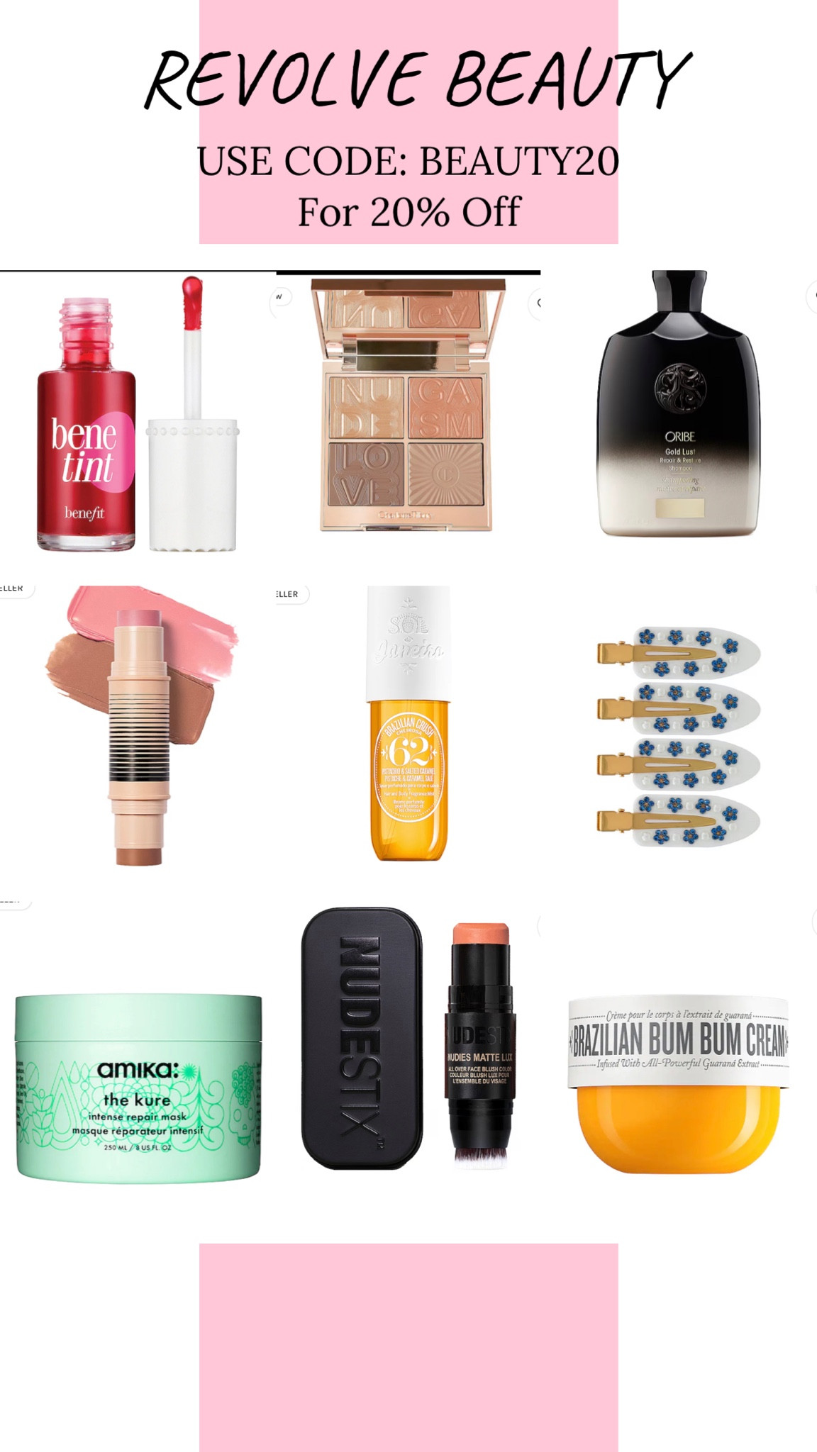 Beauty sale. Hair products, bum bum cream, dibs beauty, nudestix, amika, oribe shampoo, makeup 

#LTKGiftGuide #LTKbeauty #LTKFind