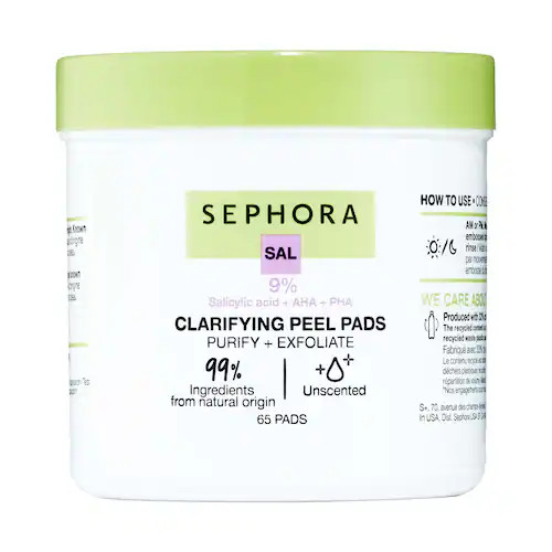 SEPHORA COLLECTIONClarifying Peel Pads with Salicylic Acid | Sephora (US)