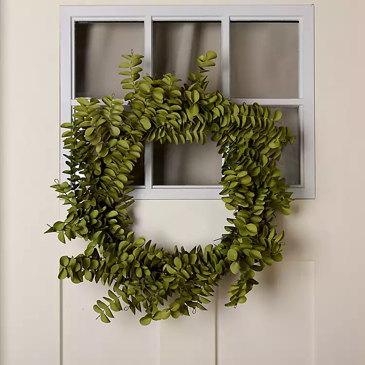 Green Foam Eucalyptus Wreath | Kirklands