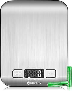 Etekcity Food Kitchen Scale, Digital Grams and Ounces for Weight Loss, Baking, Cooking, Keto and ... | Amazon (US)