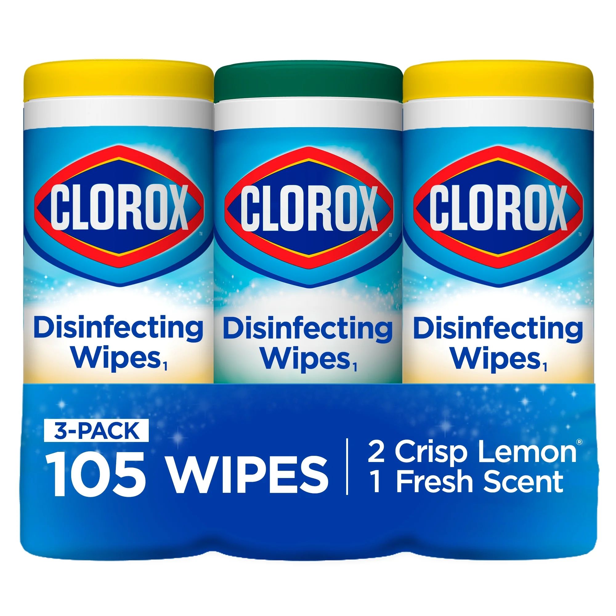 Clorox Disinfecting Wipes (105 Count Value Pack), Bleach Free Cleaning Wipes - 3 Pack - 35 Count ... | Walmart (US)