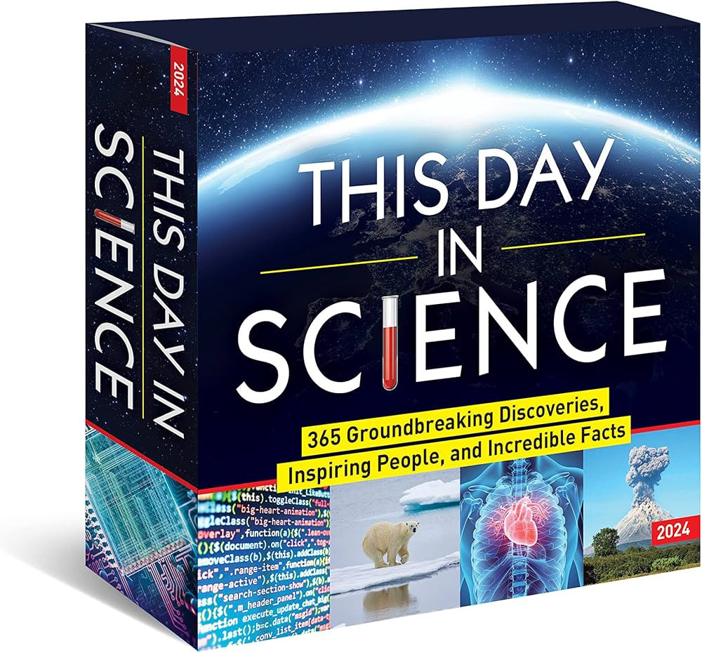 2024 This Day in Science Boxed Calendar: 365 Groundbreaking Discoveries, Inspiring People, and In... | Amazon (US)