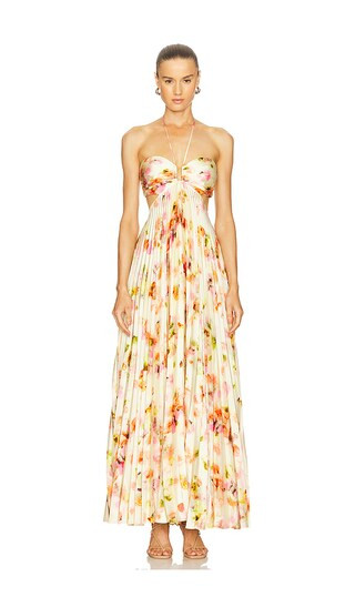 Moira Dress in Pale Peach Multi | Revolve Clothing (Global)