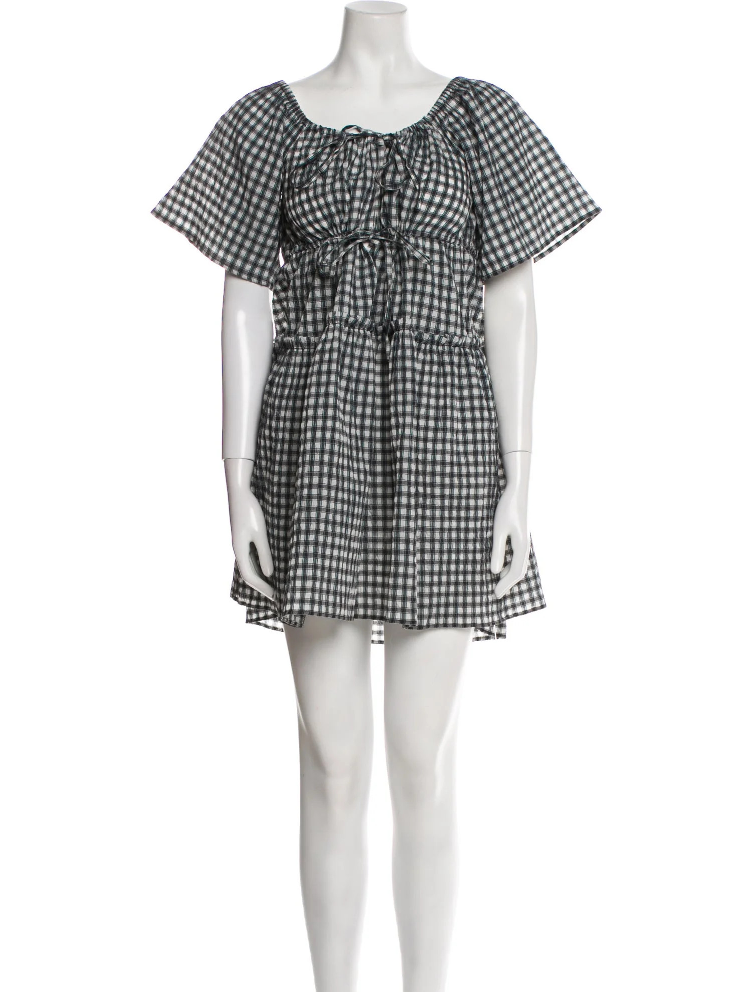 Plaid Print Mini Dress | The RealReal