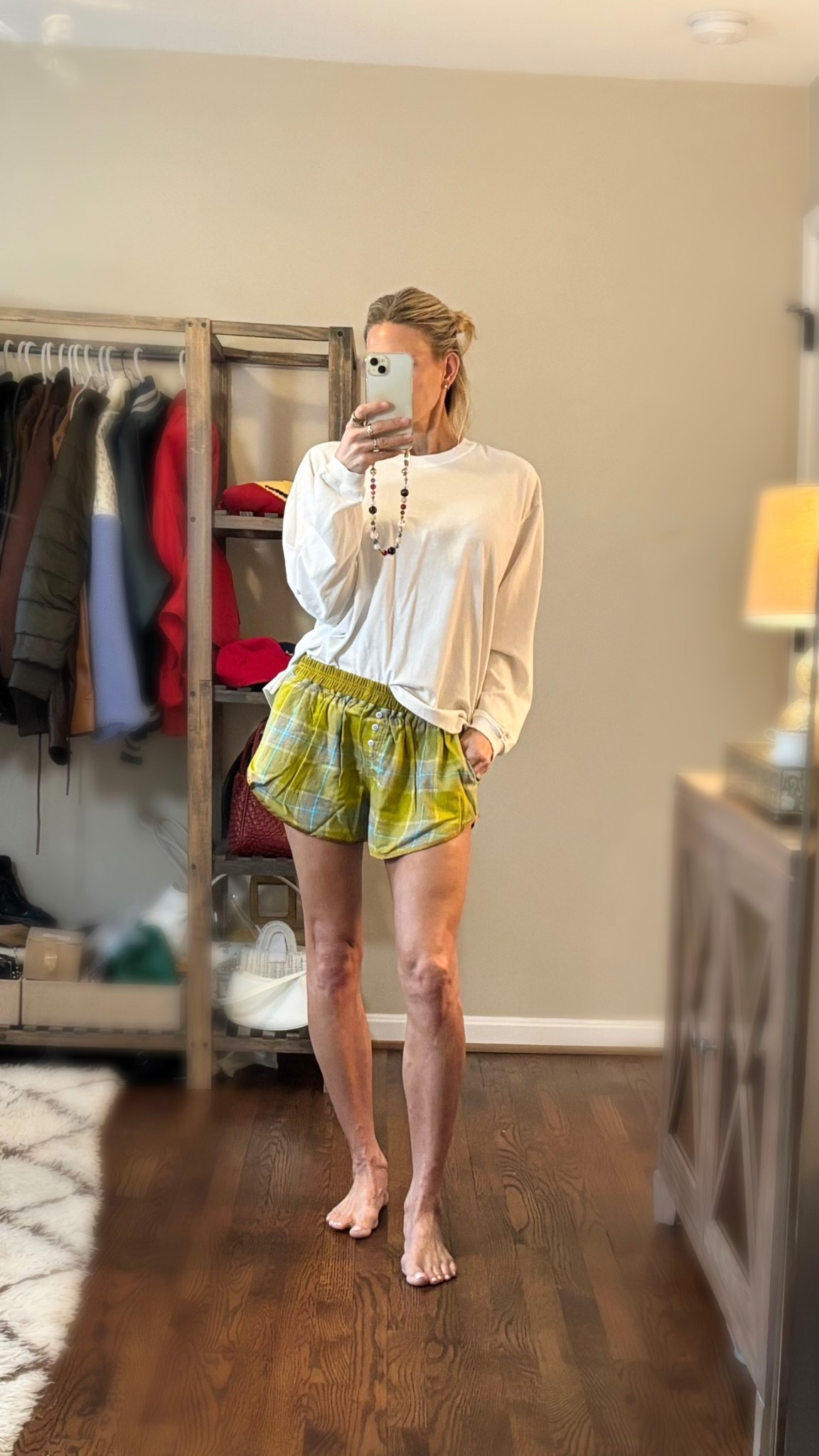 Sale Alert! These cute boxers are under $20.00 and come in  color ways! Great for loungewear and could style to wear out!

#LTKOver40 #LTKSaleAlert