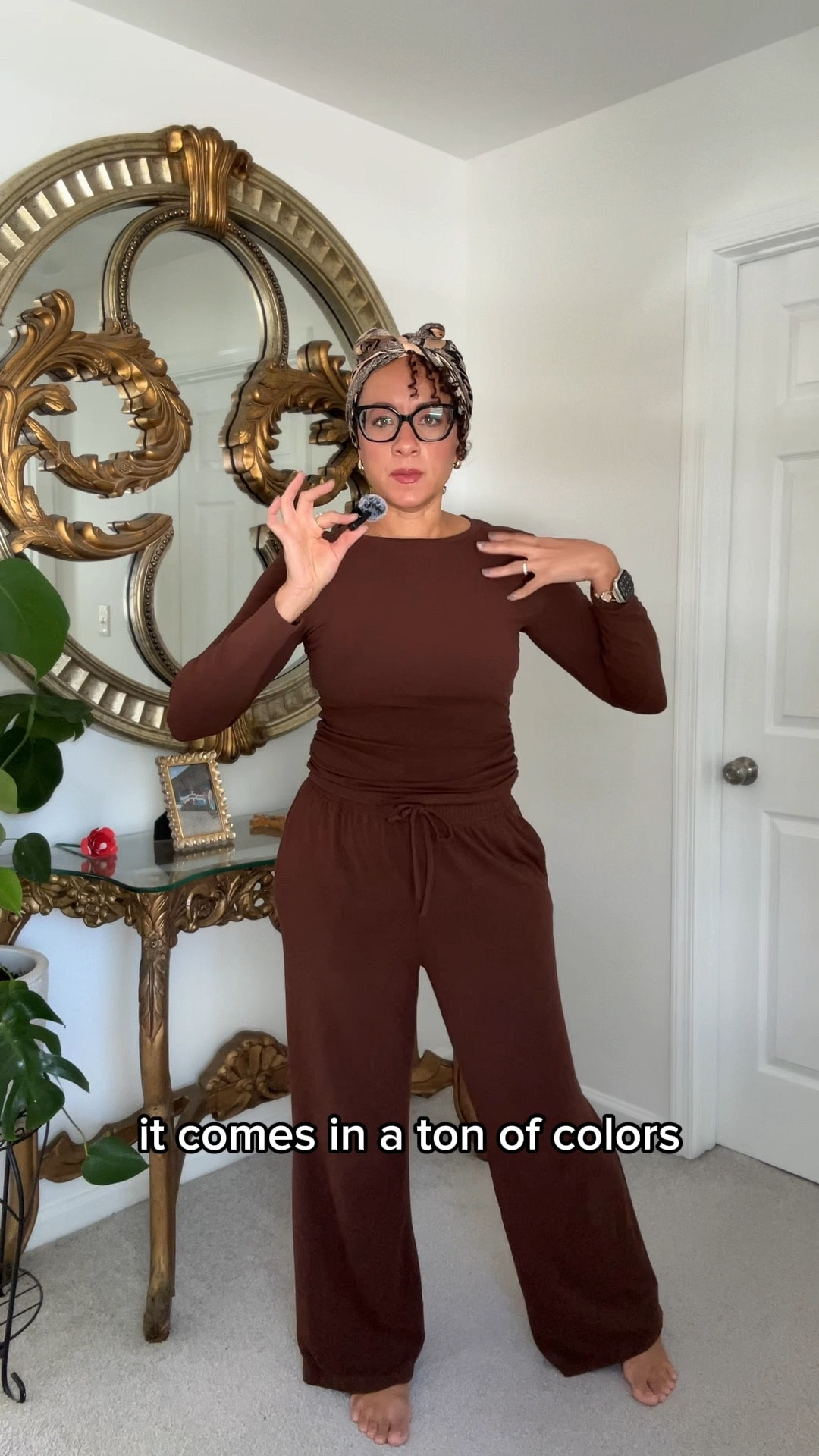 FAVORITE Amazon lounge set.

I’m 5’7, 159 lbs wearing a medium in Long. 

Available in Regular & Long for the tall girlies.

Multiple colors to choose from.

Short and long sleeve sets. 

Huge stretch.

Wash in cold water with like colors. Dry on delicate or hang to try. 

#LTKActive #LTKTall #LTKSeasonal