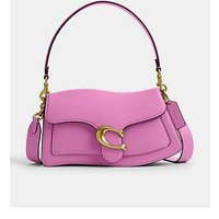 Coach Glovetanned Leather Twisted Tabby Shoulder Bag - Pink | Very (UK)