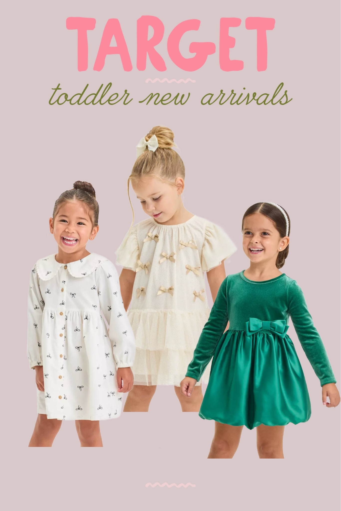Target toddlers new arrivals for Christmas ❤️ #holidaydress 

#LTKGiftGuide #LTKHoliday #LTKKids