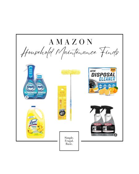 Household maintenance products to help keep your home looking its best ✨ #simplefrugalbasic # SFB #home

#LTKfindsunder100 #LTKfamily #LTKhome