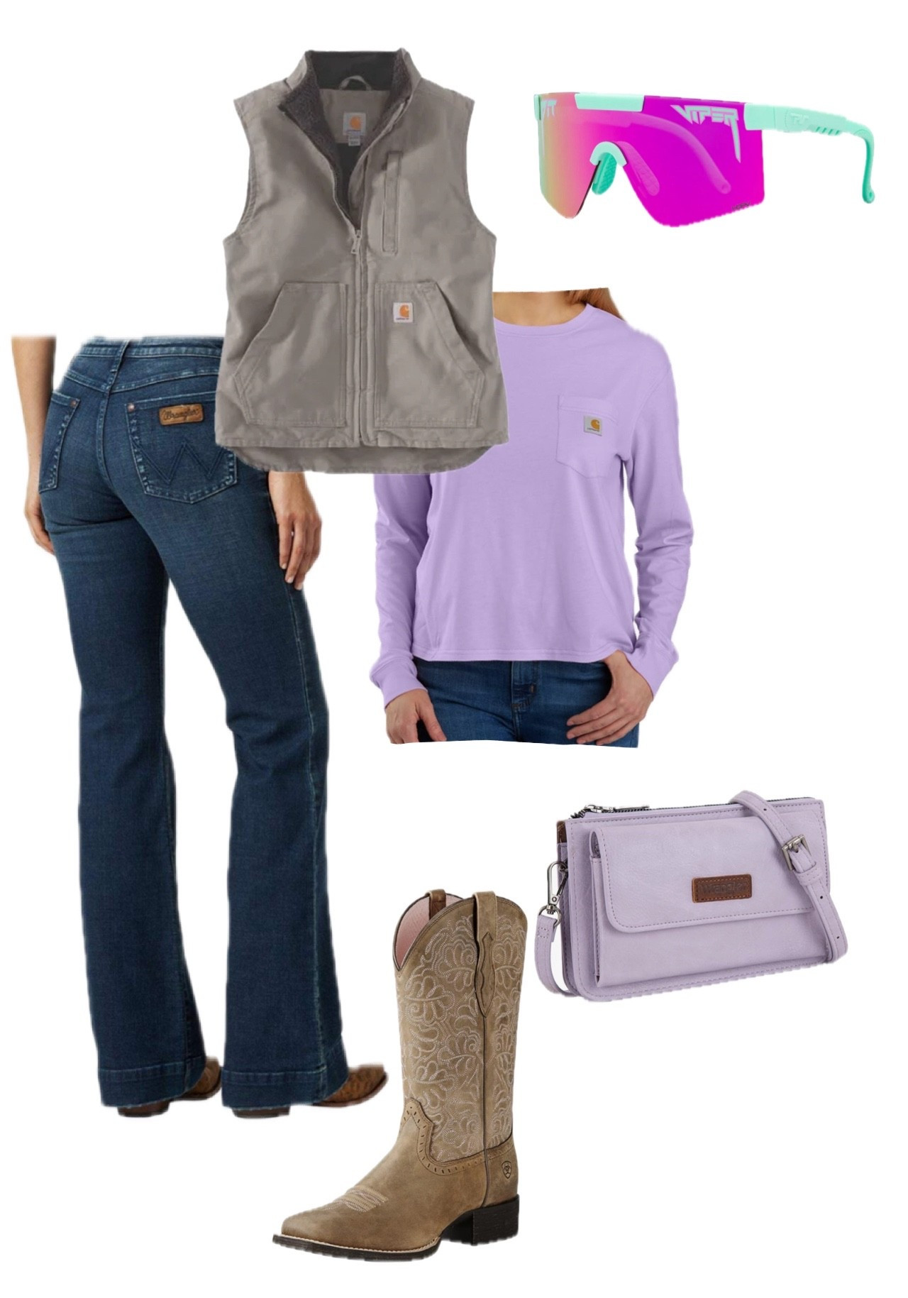 Western Outfit Inspo | Wrangler Jeans + Carhartt Long Sleeve + Carhartt Vest 

#LTKstyletip #LTKcanada #LTKfall