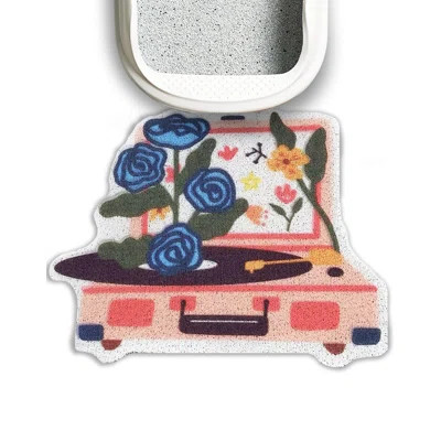 Cute Cat Litter Mat (30'' x 20'') for Kitty Litter & Cat Box Accessories – Indoor Cats | Wayfair North America