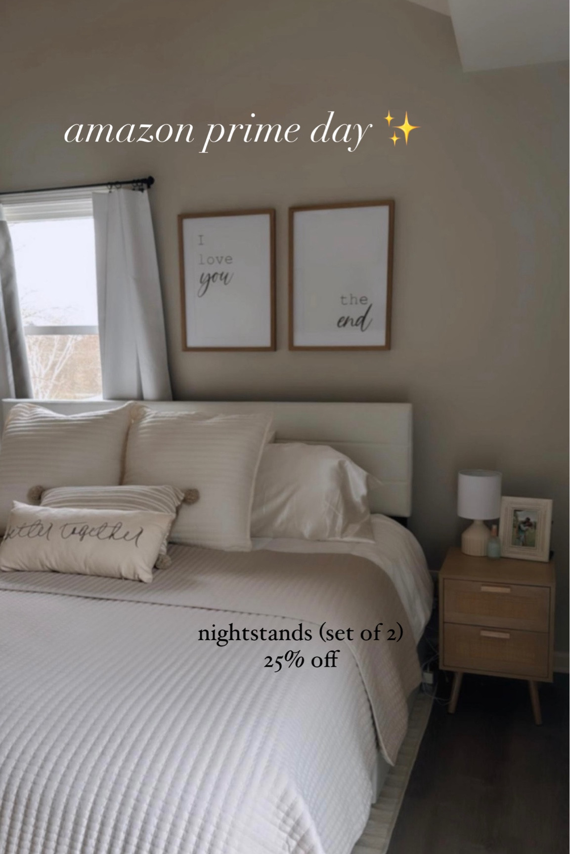 nightstands are 25% off!!! 