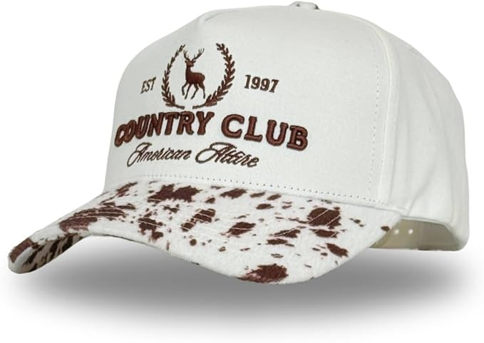 Vintage Western Trucker Hat | Men & Women | Country Cute Caps for Cowgirls Cowboys | Camo Denim E... | Amazon (US)