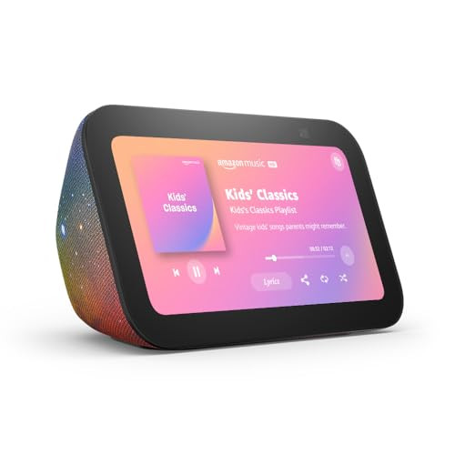 Amazon Echo Show 5 Kids (newest model), Designed for kids, Designed for Alexa+, parental controls, Includes 1 year of Amazon Kids+, Galaxy | Amazon (US)