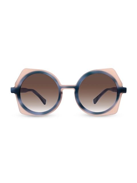 Daphne 54MM Polygonal Sunglasses | Saks Fifth Avenue