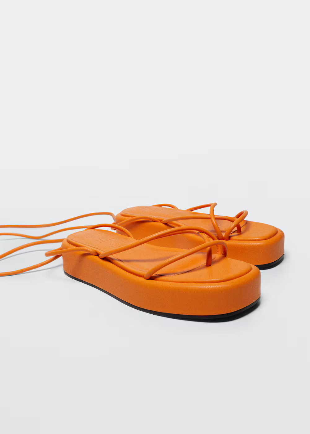 Platform strap sandals -  Women | Mango USA | MANGO (US)