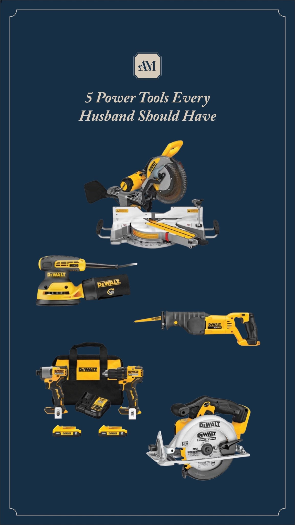 If any man in your life doesn’t have one of these power tools, Christmas shopping DONE. Thank me later. 

#LTKHome #LTKHoliday #LTKGiftGuide