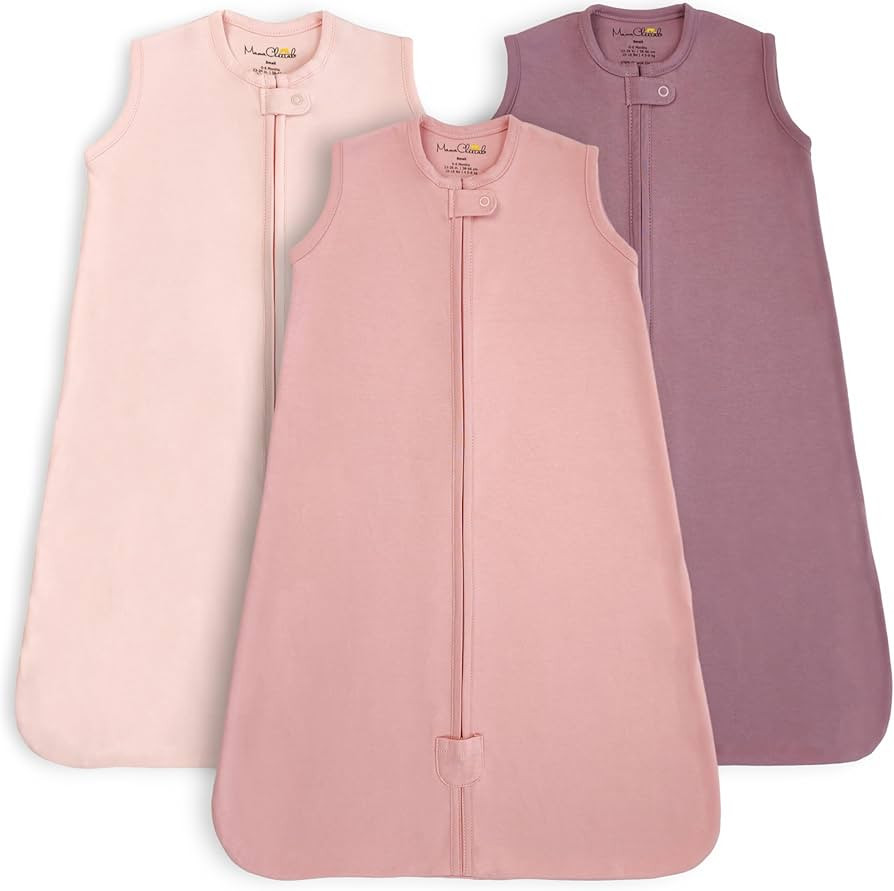 Mama Cheetah Baby Sleep Sack 0.5 TOG, Organic Cotton Baby Wearable Blanket with Two-Way Zipper, S... | Amazon (US)