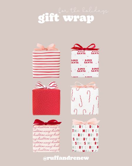 Gift wrap / Christmas gift wrap / holiday decor / Christmas decor / holiday home / Christmas home / seasonal home / 

#LTKHoliday #LTKSeasonal