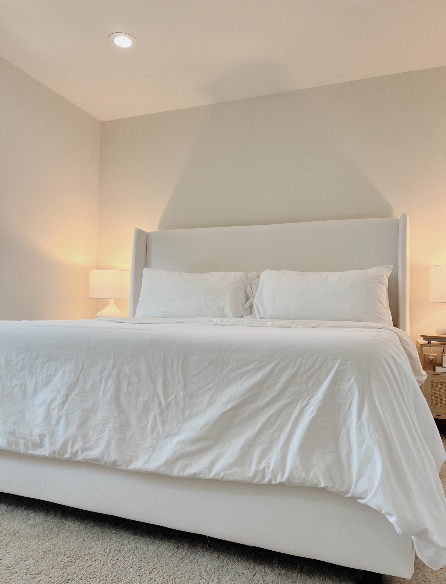 minimal & neutral bedroom ☁️☁️ my new CGK linens linked in my storefront! 

#LTKhome #LTKSeasonal #LTKstyletip