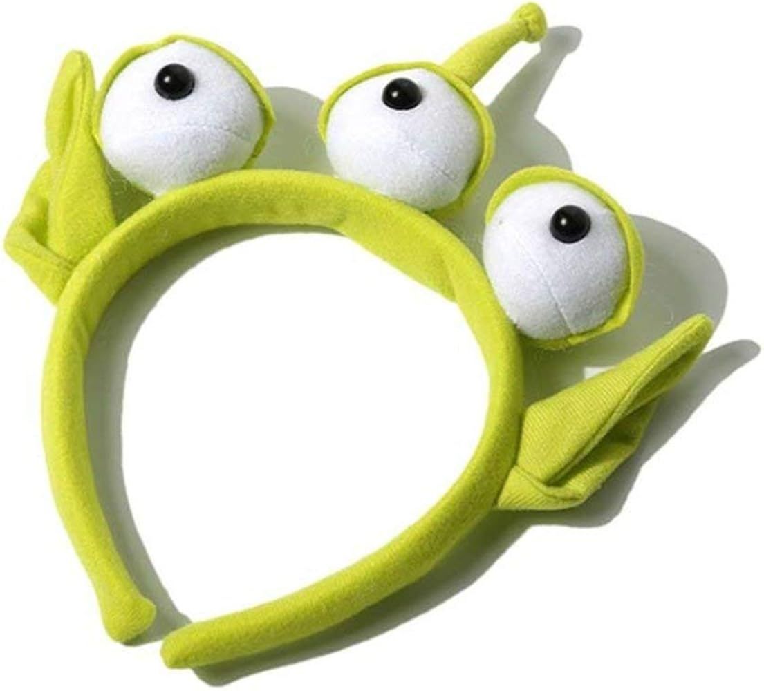 Alien Headband for Toy Story Stretchy Plushy Hair Accessories for Face Washing Shower Beauty Skin... | Amazon (US)